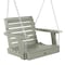 Highwood Usa Weatherly Single Seat Swing Outdoor Furniture for Patio, Backyard, Garden AD-PORW3-EUC - alternate 1